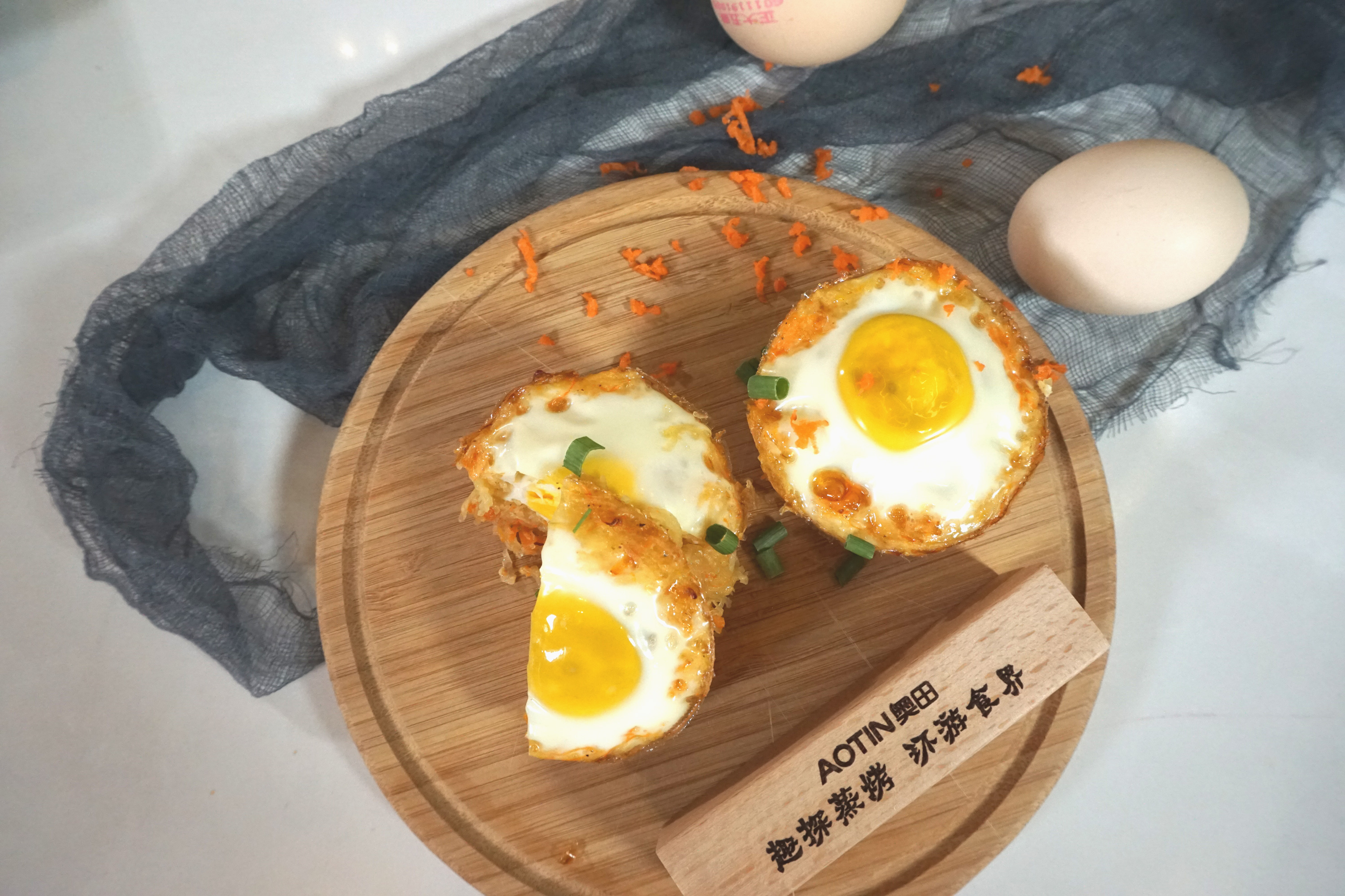 懶人快手菜｜美食烹飪教程之土豆鳥(niǎo)巢蛋
